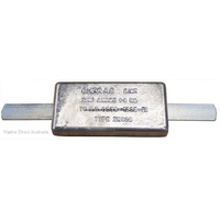 RWB Marine    RWB3348   Anode -ZHS1B Block &Strap   Catalogue Page 180