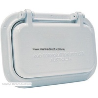 RWB Marine    RWB3712   Scupper -White Alloy Sml   Catalogue Page 90