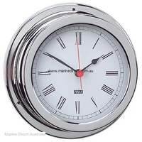 RWB Marine    RWB4555   Clock CP Brass Std 120mm   Catalogue Page 496