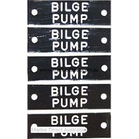 RWB Marine    RWB459A   Identi-Plates Asstd-Pkt 5   Catalogue Page 498