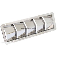 RWB Marine    RWB501   Vent -5 Louvre Stainless   Catalogue Page 91