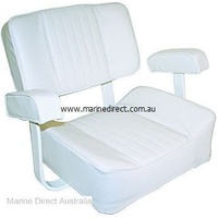 RWB Marine    RWB5058   Axis Deluxe Captains Chair White   Catalogue Page 436