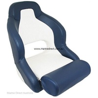 RWB Marine    RWB5098   Axis H52 Flip Up Compact SEat Dark Blue / White   Catalogue Page 435