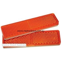 RWB Marine    RWB5432   Reflectors 85x22mm Amber   Catalogue Page 492