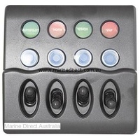 RWB Marine    RWB5820   Switch Panel W/P CB's 4sw   Catalogue Page 118