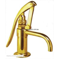 RWB Marine    RWB70A   Fynspray Brass Lever Galley Pump, Polished Brass   Catalogue Page 340