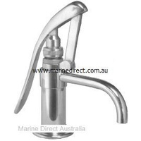RWB Marine    RWB70B   Fynspray Brass Lever Galley Pump, Chrome Brass   Catalogue Page 340