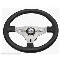 RWB Marine    RWB7708   Steer Wheel MANTA Black 355mm   Catalogue Page 424
