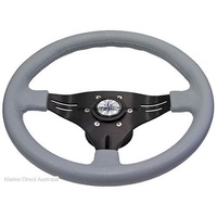 RWB Marine    RWB7709   Steering Wheel RIVIERA With Knob 350mm   Catalogue Page NIC