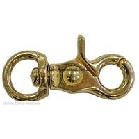 RWB Marine    RWB867   Snap Hook Swiv Snap Brass   Catalogue Page 32