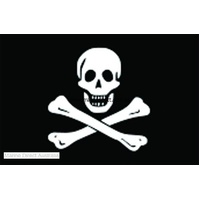 RWB Marine    RWB8815   Pirates Flag 300x450mm   Catalogue Page 501
