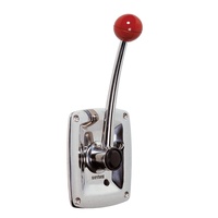 SISCO  Vetus Australia Part Single lever remote control, side mounting, with stainless steel (AISI 316) handle and housing 