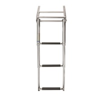 SLT3PA  Vetus Australia Part Telescopic stainless steel (AISI 316) boarding ladder with 3 steps, extended length 875 mm
