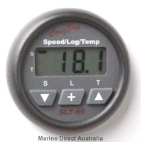 SLT60      Speed, Log, Elapsed Time, Race Timer & Water Temperature Gauge (no transducer)