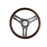 SWTEC35  Vetus Australia Part Steering wheel TECTONA, wood, Ø 350 mm