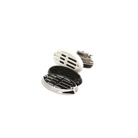 T12  Vetus Australia Part Electric horn, 12 V, flush mount. Includes white, black and chromium plated covers