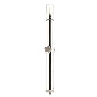 TCSPM  Vetus Australia Part Table column screw connection, polished and bright anodised, manually adjustable, height 50 - 70 cm
