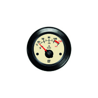 TEMPN  Vetus Australia Part Water temperature gauge, cream, 12/24 V (40-120°C), cut-out size Ø 52 mm (excl. sensor) 
