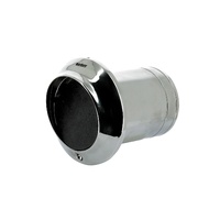TRC50SV  Vetus Australia Part Stainless steel (AISI 316) transom exhaust connection with check valve Ø 50 mm