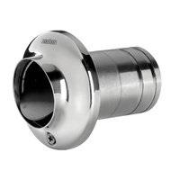 TRC75SV  Vetus Australia Part Stainless steel (AISI 316) transom exhaust connection with check valve Ø 75 mm