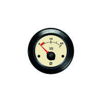 WATERN  Vetus Australia Part Water level indicator, cream, 12 / 24 V, cut-out size Ø 52 mm (excl. sensor)