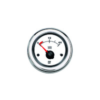 WATERW  Vetus Australia Part Water level indicator, white, 12 / 24 V, cut-out size Ø 52 mm (excl. sensor)