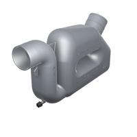 WLOCKLP90  Vetus Australia Part Waterlock type LP90, with fixed hose connections for Ø 90 mm hose 