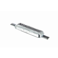 WOA003Z  Vetus Australia Part Weld-on hull anode zinc, model "Rectangular" 2,27kg