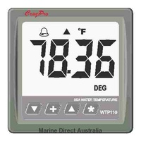 WTP110      Precision Digital Sea Water Temperature Gauge/w Trend indicator and 0.01 deg resolution. YES Accessories