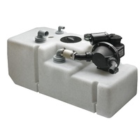 WWS4212B  Vetus Australia Part Waste water tank system 42 L, incl 12 V pump, sender and suction pipe (excl. inlet fitting)