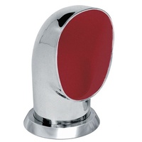 YOG316R  Vetus Australia Part Cowl ventilator Ø 125 mm ID, type Yogi, Stainless Steel AISI 316, with red interior (incl. ring and nut)